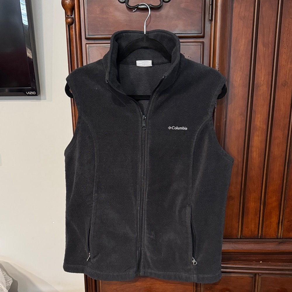 Columbia Charcoal Fleece Vest